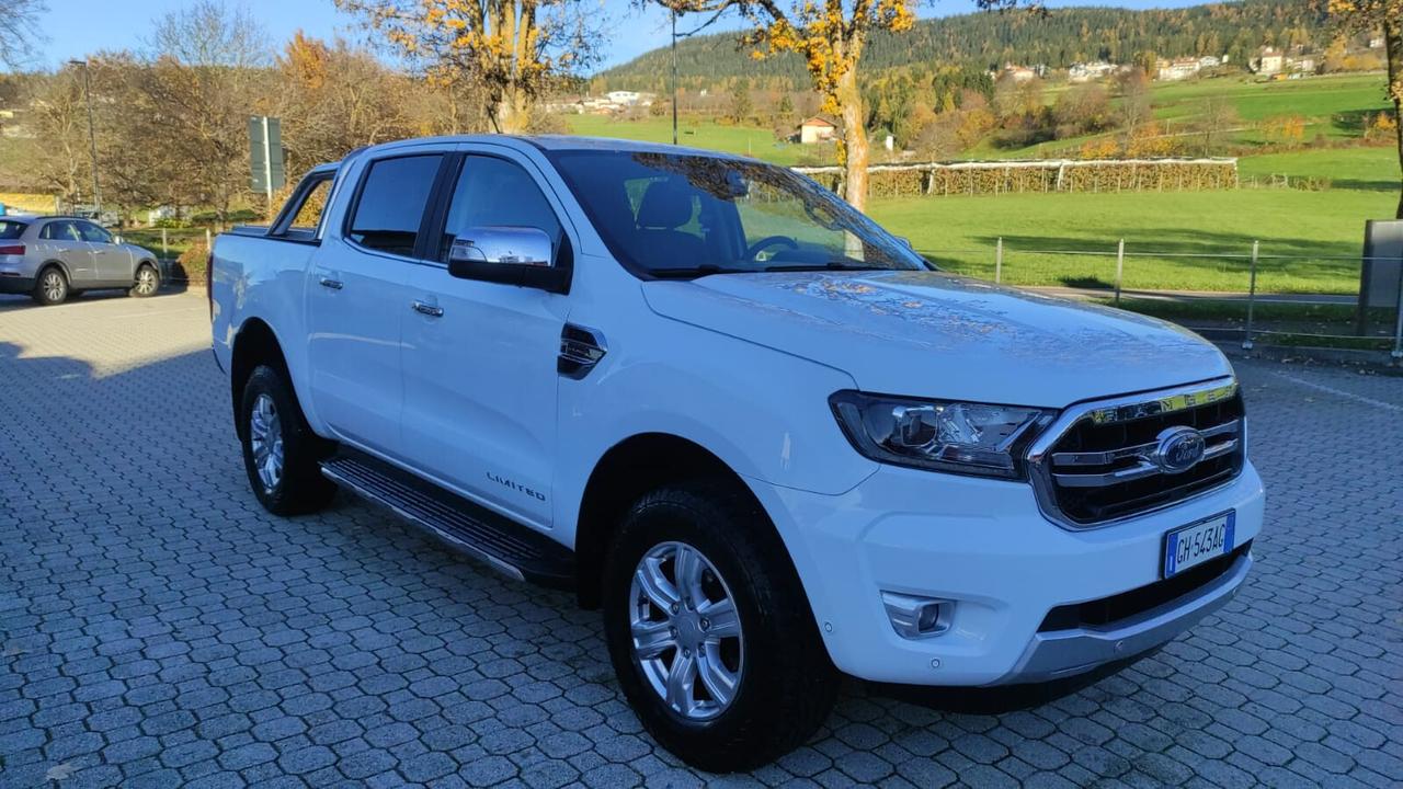 FORD RANGER 2.0 AUTOMATICA 213 CV DC Limited GANCIO TRAINO