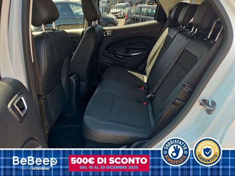 Ford EcoSport 1.5 ECOBLUE TITANIUM S&S 95CV MY20.25