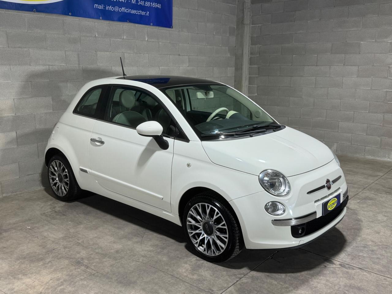 FIAT 500 1.2 69CV TETTO PANORAMICO UNIPROPRIETARIO