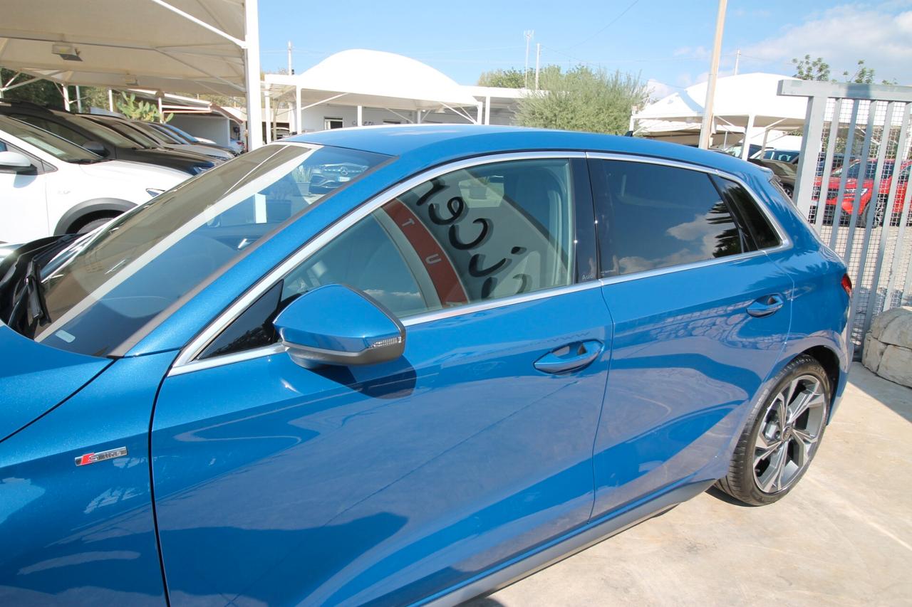 Audi A3 SPB TDI 85 kW S line edition 6 marce Kmzero 09.2026