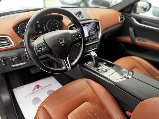 MASERATI Ghibli 330cv MHEV (PelleCognac/APP/LED/Retro)