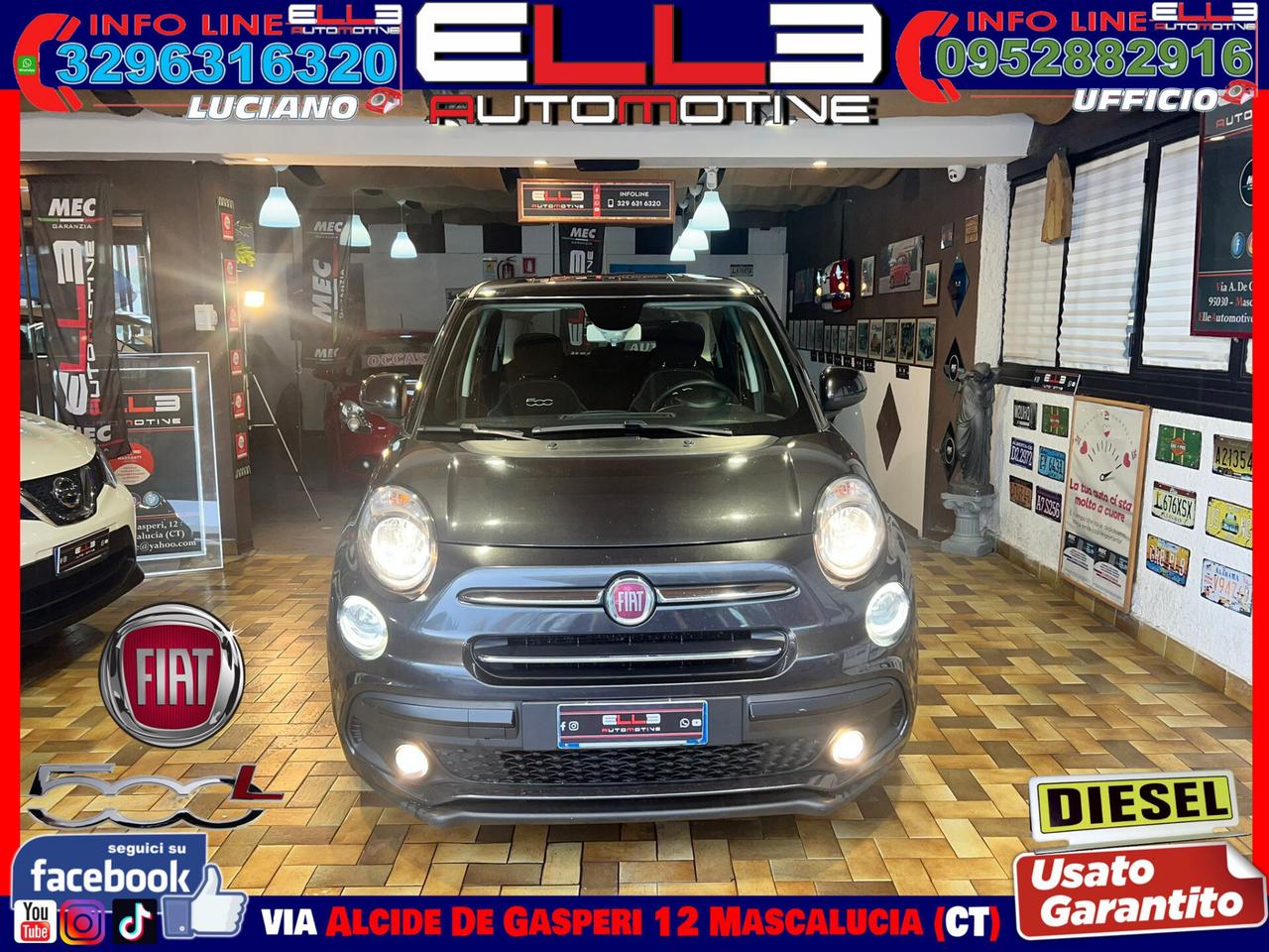 FIAT 500 L 1.6 MTJ 12/2017