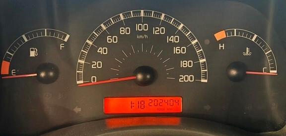 FIAT PUNTO serie 2 METANO-NATURAL-POWER 1200 CV 60 Km 202.404 certificati