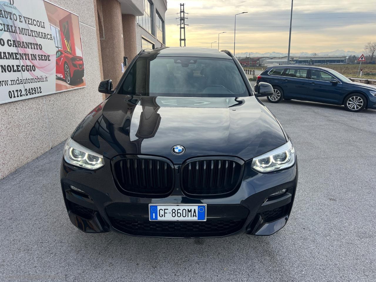 BMW X3 xDrive20d 48V Msport TETTO 20 CAMERA TAGLIANDI BMW