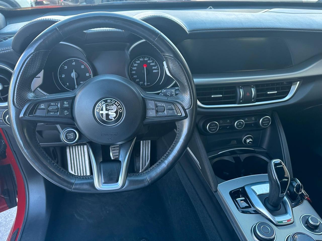 Alfa Romeo Stelvio 2.2 Turbodiesel 210 CV AT8 Q4 Veloce - Rosso Competizione