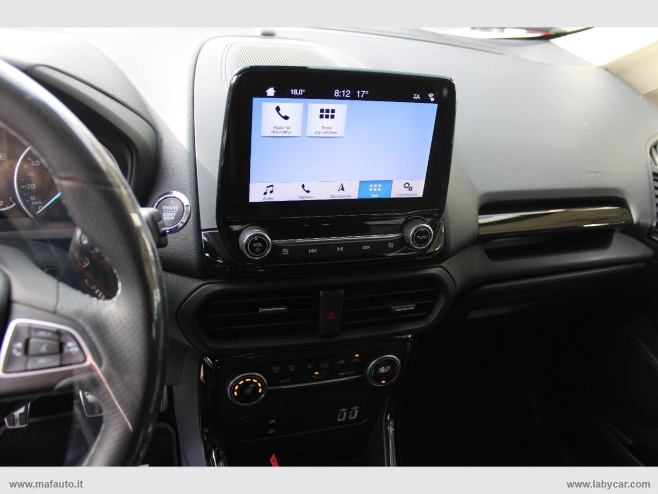 FORD EcoSport 1.0 EcoBoost 125 CV S&S ST-Line