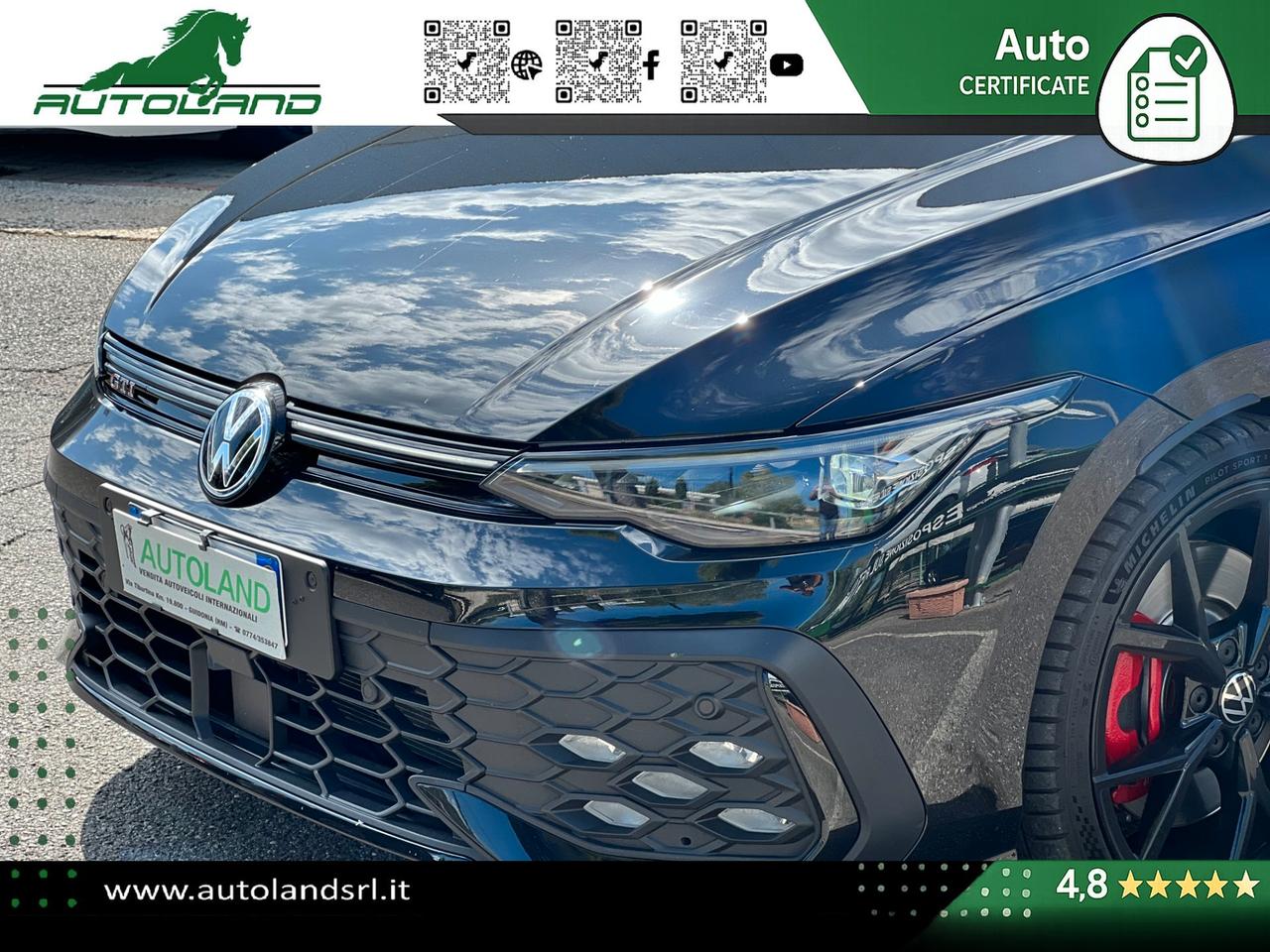 Volkswagen Golf 2.0 tsi GTI 265cv dsg TETTO - HEAD UP - PELLE - SEDILI VENTILATI