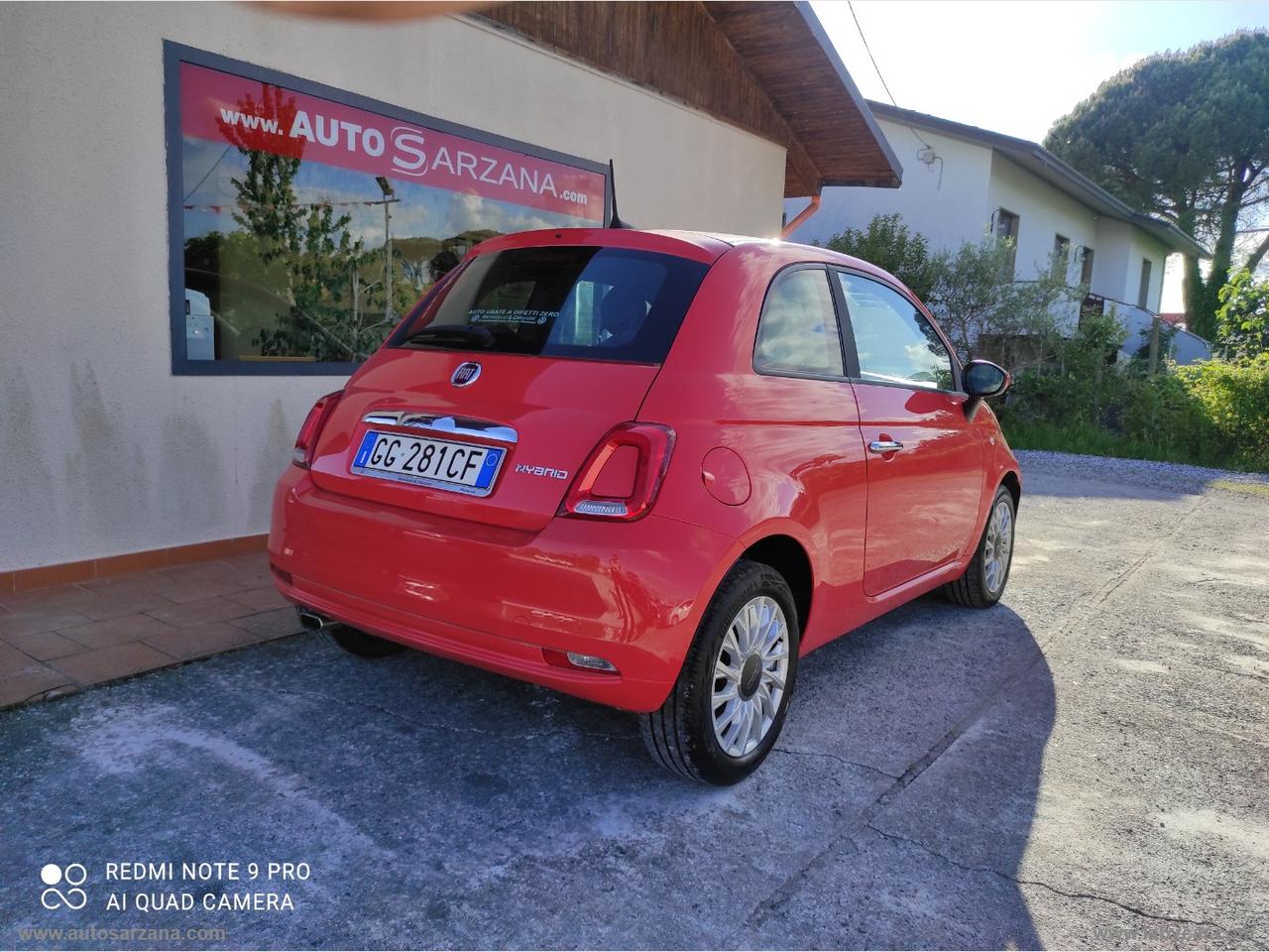 FIAT 500 1.0 Hybrid Dolcevita 3 ANNI GARANZIA -- 15GG SODDISFATTI O RIMBORSATI
