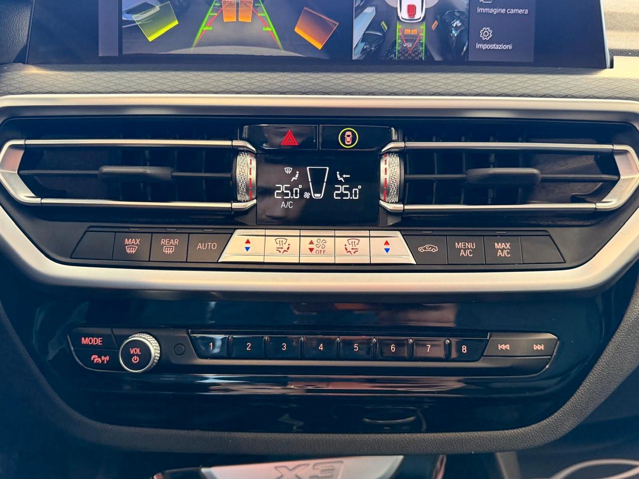 BMW X3 20D M-SPORT X-DRIVE MHEV 48V 190CV TETTO PELLE NAVI ANNO 2022