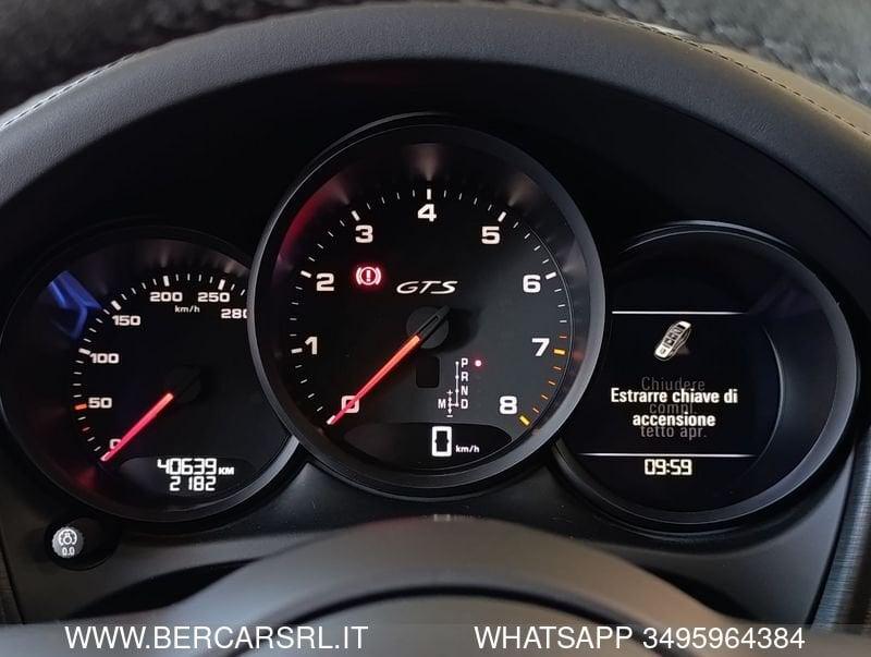 Porsche Macan 2.9 GTS*volante GT Sport*SOUND BOSE*PASM*RADIO DAB+*Sedile 18 vie*TELECAMERA TOP VIEW*SEDILI RISC*