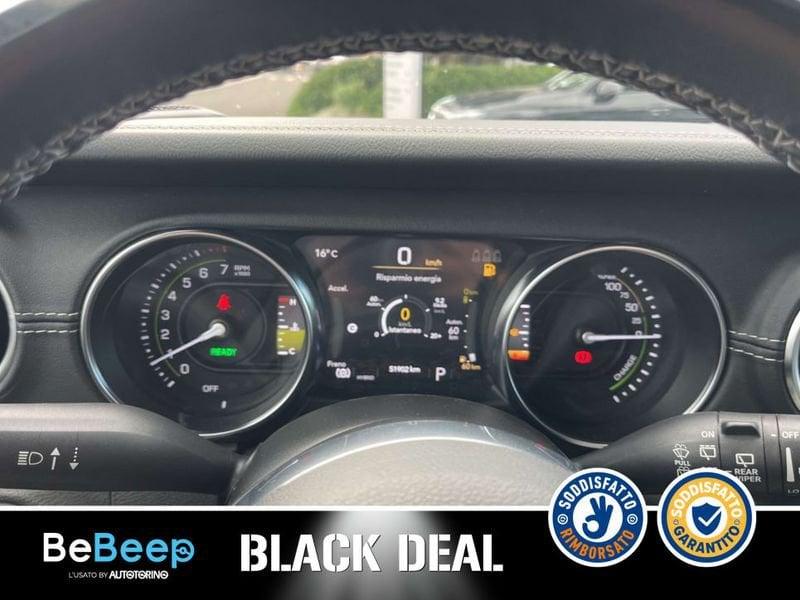 Jeep Wrangler UNLIMITED 2.0 ATX PHEV SAHARA 4XE AUTO