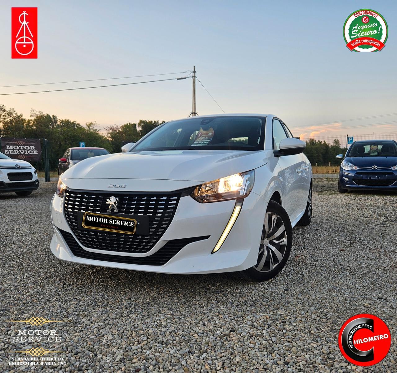 Peugeot 208 1.2 82cv 54000KM DA 110€ MESE