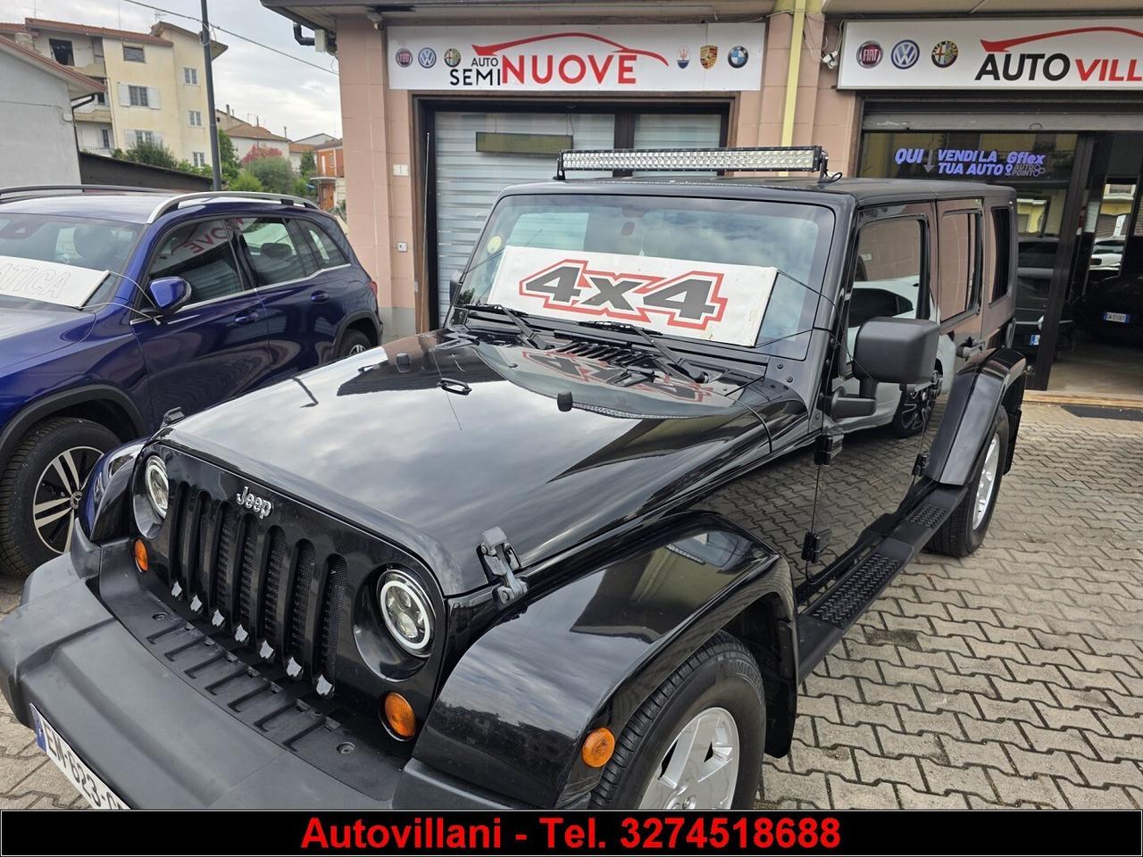 JEEP Wrangler Unlimited 2.8 CRD sahara cv 180