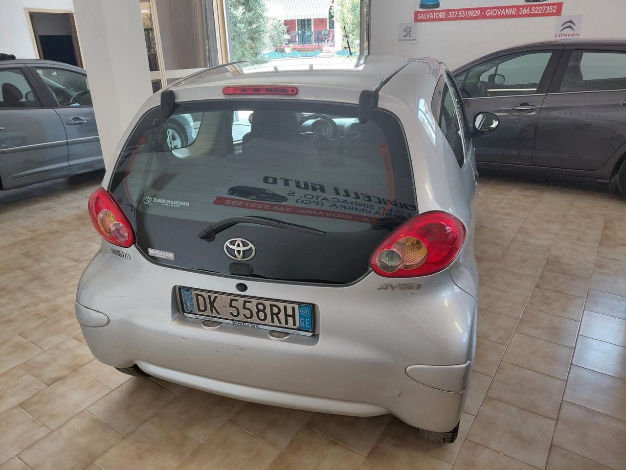 TOYOTA AYGO ANNO 2007 BZ 1.0 ADATTA NEOPATENTATI KM 57 MILA