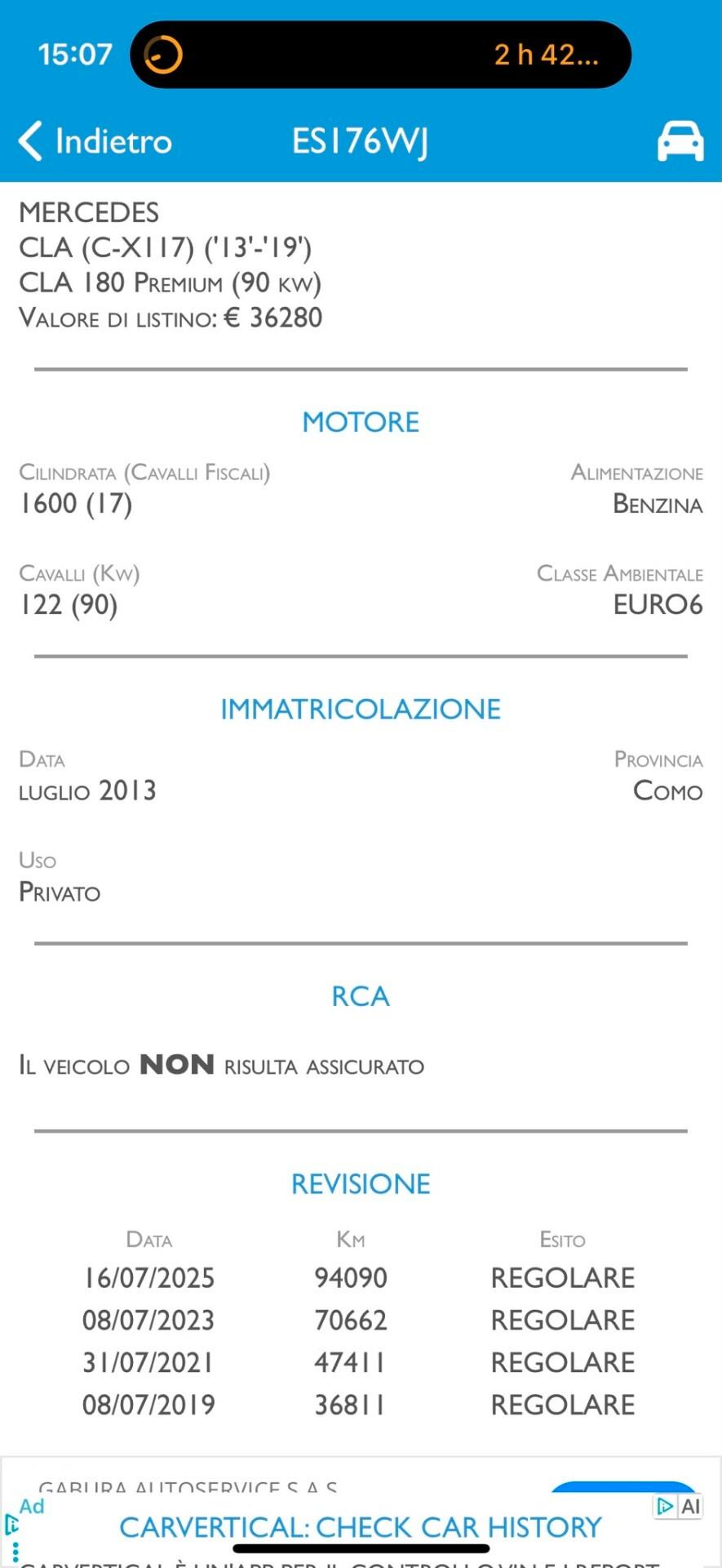 Mercedes-benz CLA 180 SPORT PREZZO REALE!