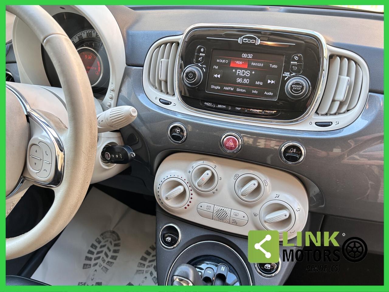 Fiat 500 1.2 Km 31.200 - Pelle Frau - 2016