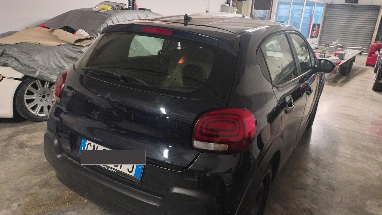Citroen C3 2 posti Autocarro