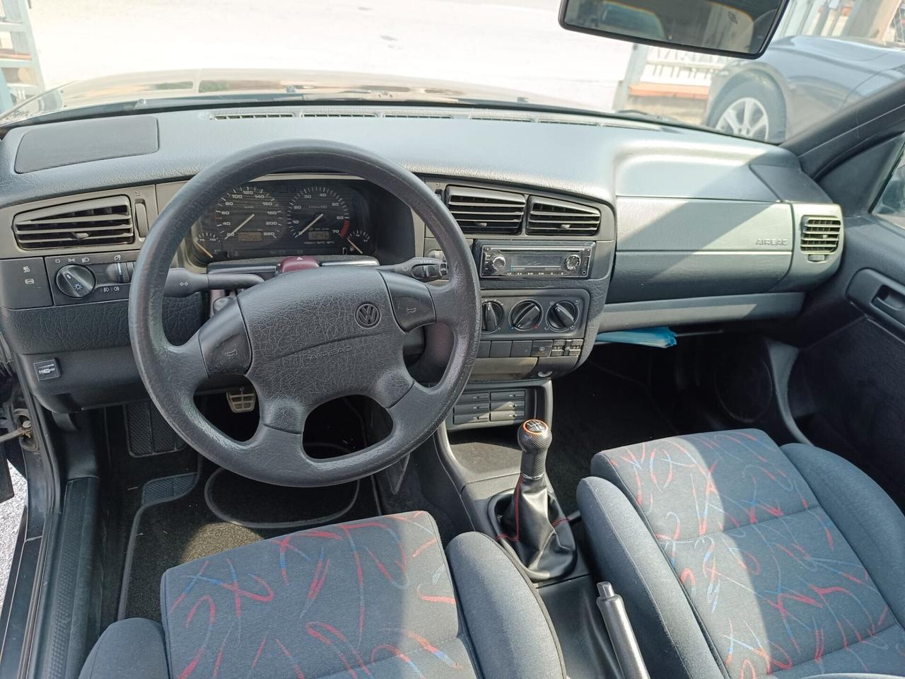 VOLKSWAGEN GOLF 3 CABRIO 2.0 8 valvole 116 cv gpl GTI BENZINA/GPL