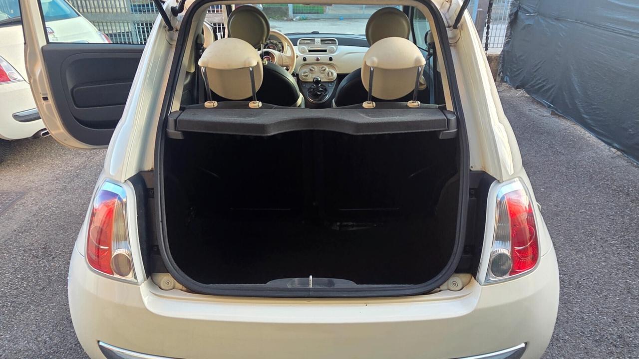 Fiat 500 1.2 GQ interni pelle