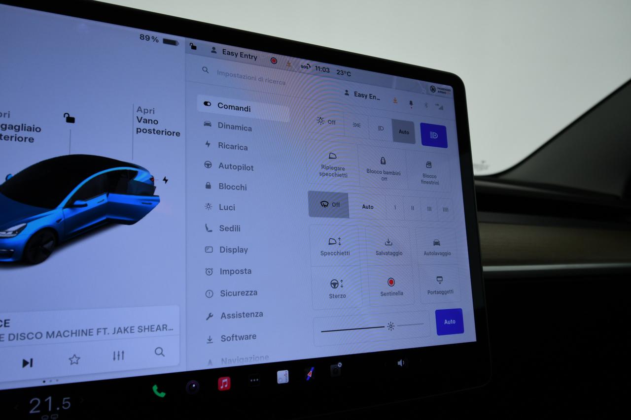 TESLA Model 3 Long Range Dual Motor awd PILOTA AUTOMATICO+CAMERA+PELLE