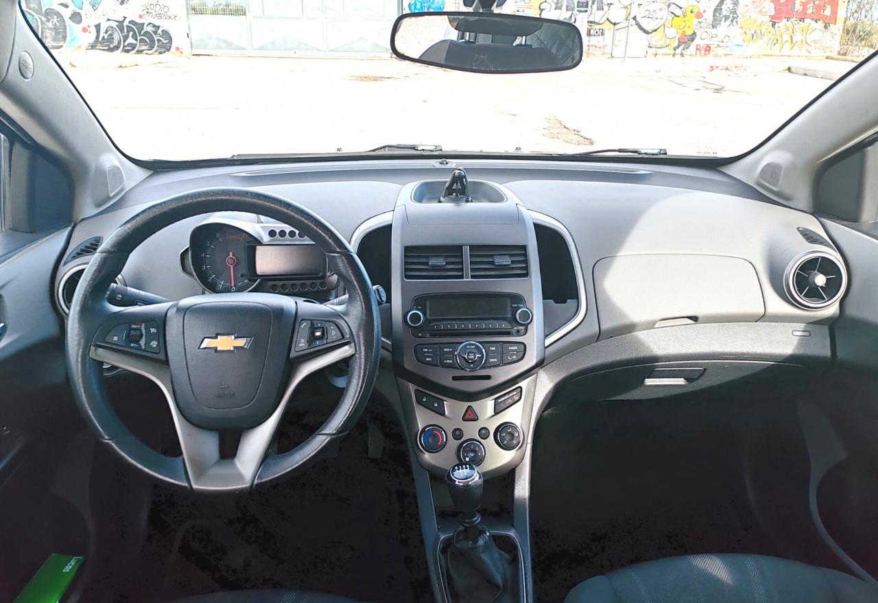 Chevrolet Aveo 1.2 86CV GPL 5 porte LT UNIPROPRIETARIO Neopatentati