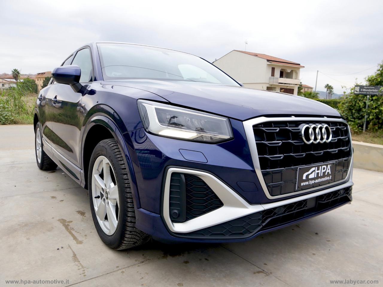 AUDI Q2 1.0TFSI 30 110CV S-line NAVI CARPLAY LED PELLE