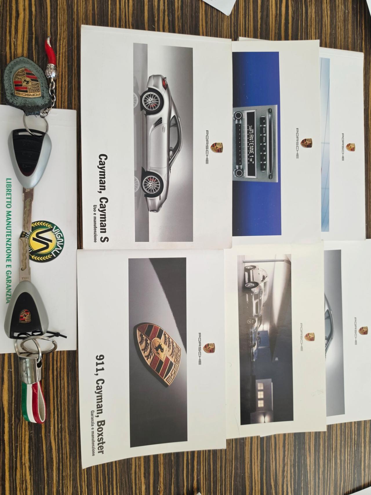 Porsche Cayman 2.7 BOOK SERVICE ITALIANA 111 PUNTI