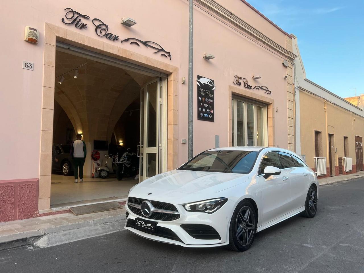 MERCEDES BENZ CLA 200 SHOOTING BRAKE PREMIUM 1.3 163CV PELLE NAVI CAM ANNO 2020