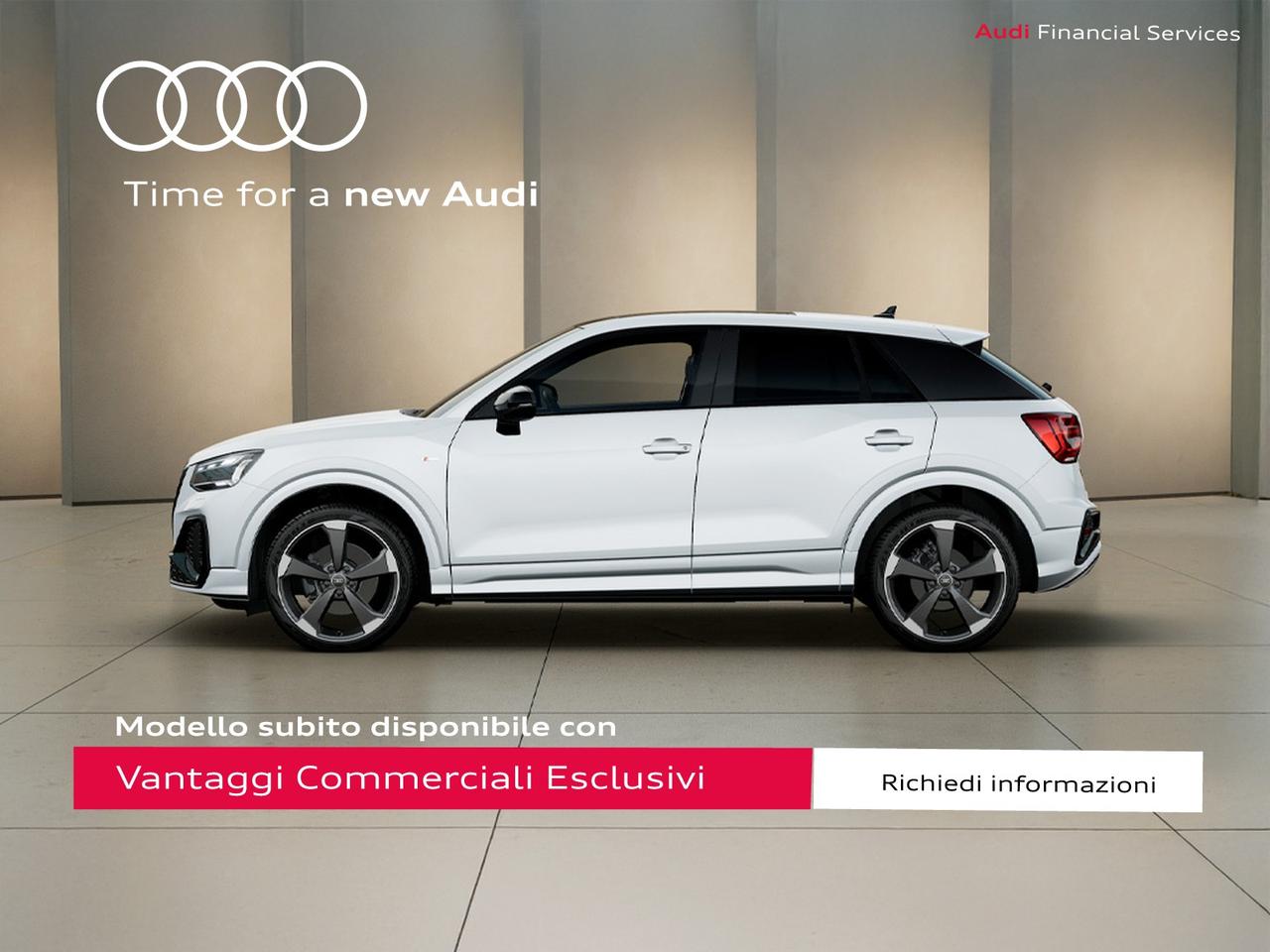 Audi Q2 40 2.0 tfsi identity black quattro s-tronic