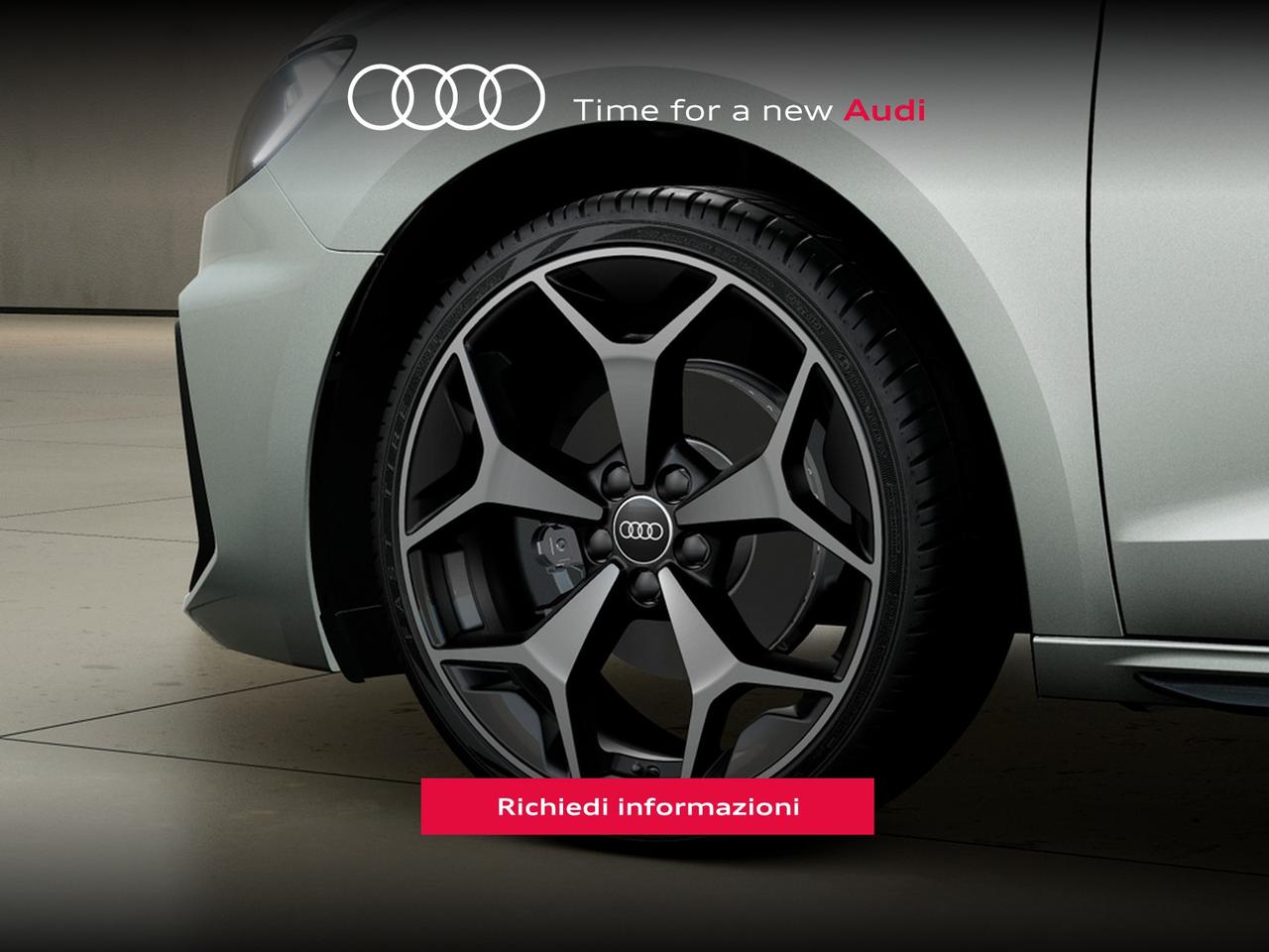 Audi A1 sportback 30 1.0 tfsi identity black 116cv s-tronic