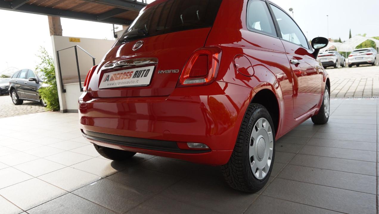 Fiat 500 1.0 hybrid (Red) 70cv