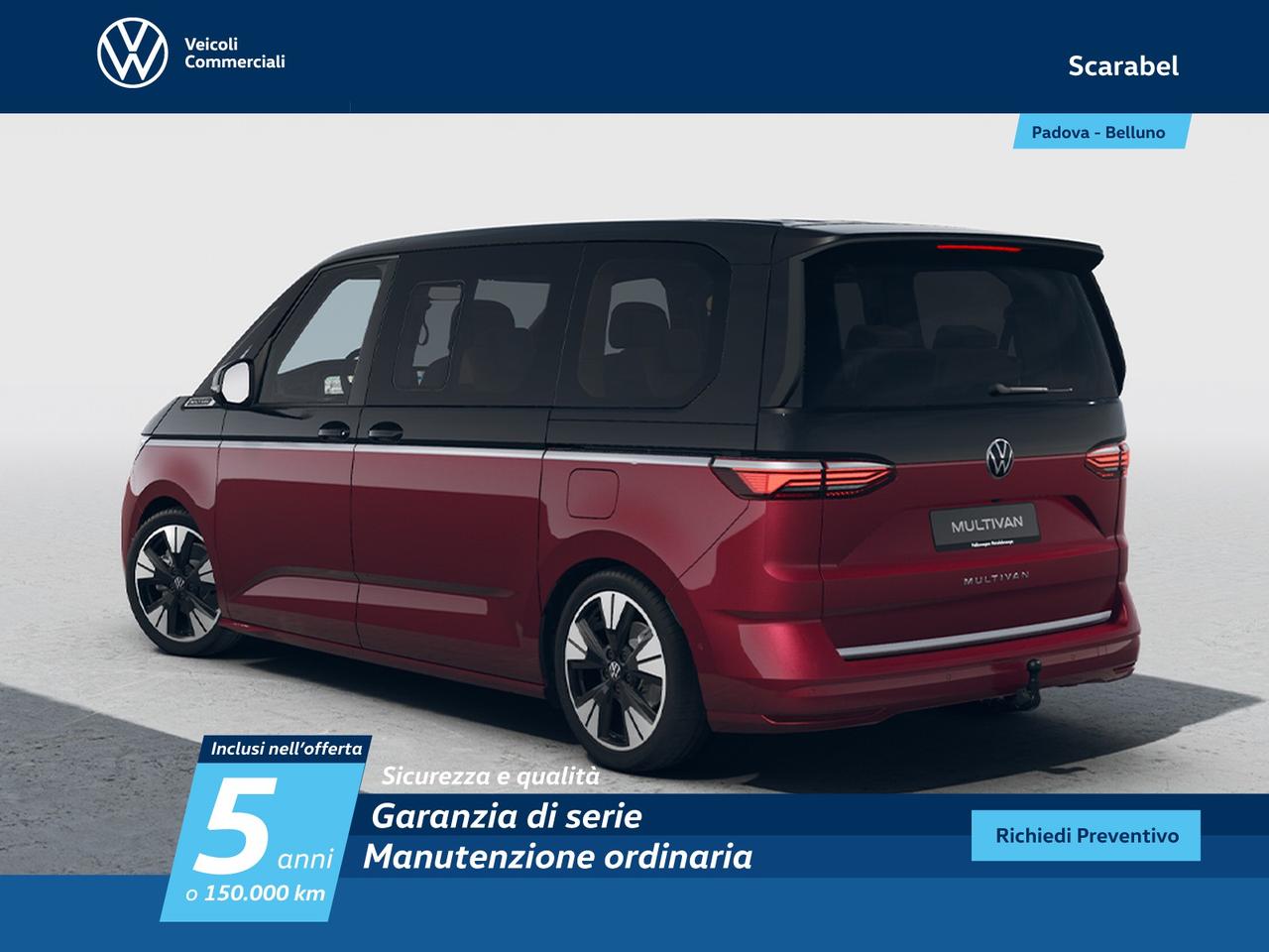 Volkswagen T7 Multivan 2.0 tdi style 150cv dsg 7p.ti