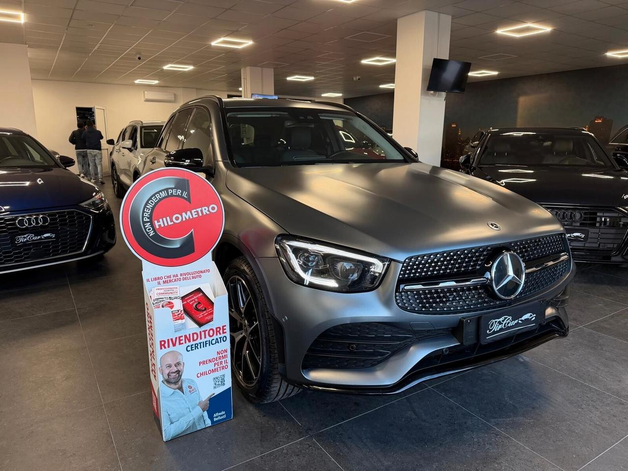 MERCEDES GLC 300D PREMIUM PLUS 4MATIC 2.0 245CV PELLE NAVI CAM ANNO 2021