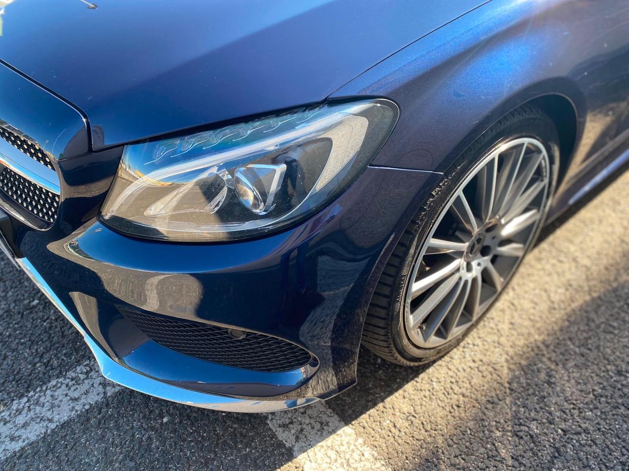 Mercedes-benz C 220 d Cabrio Premium Plus blu