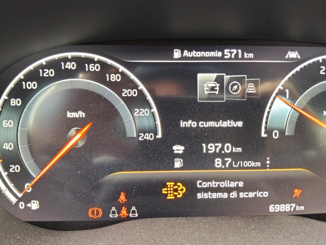 Kia XCeed 1.6 CRDi 136cv Evolution 2020 SINISTRATA