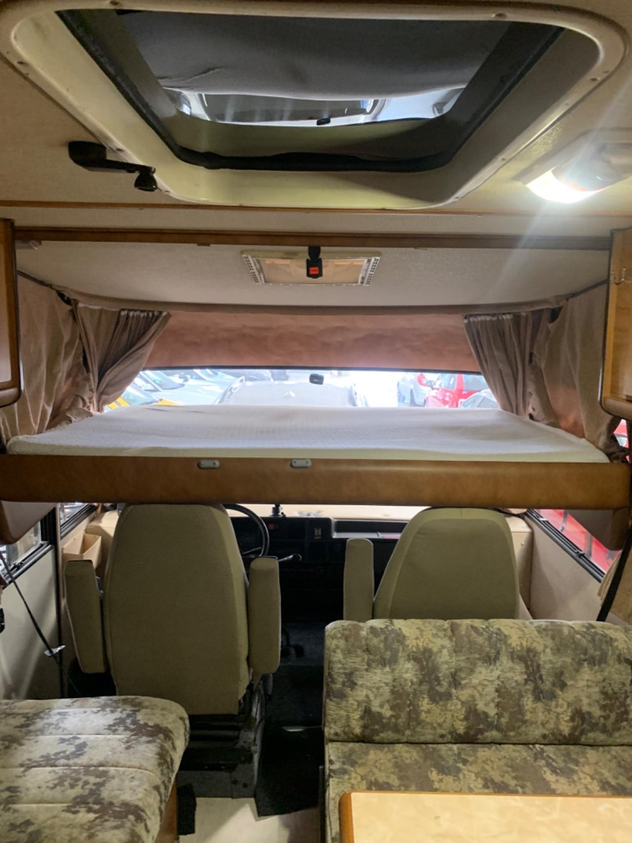 Fiat ducato Hymer 544 2.5cc turbo idrog. porta moto