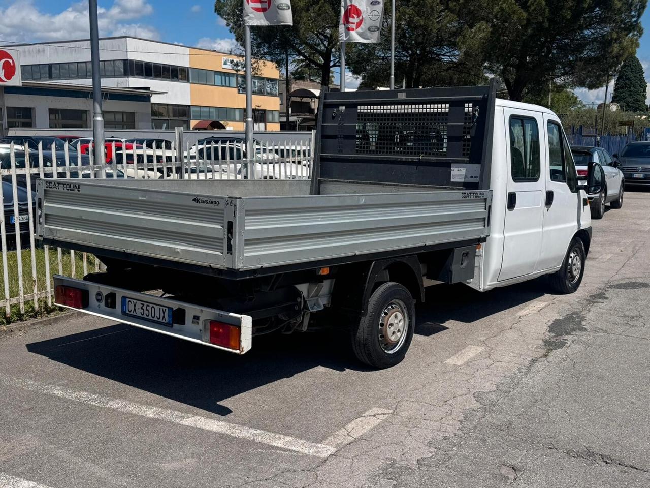 Fiat Ducato 15 2.3 JTD DOPPIA CABINA 7P CASSONE FISSO