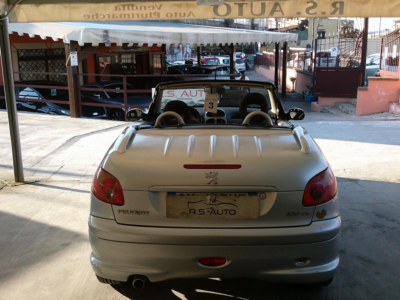 Peugeot 206 1.6 16V CC SOLO KM112000 FULL