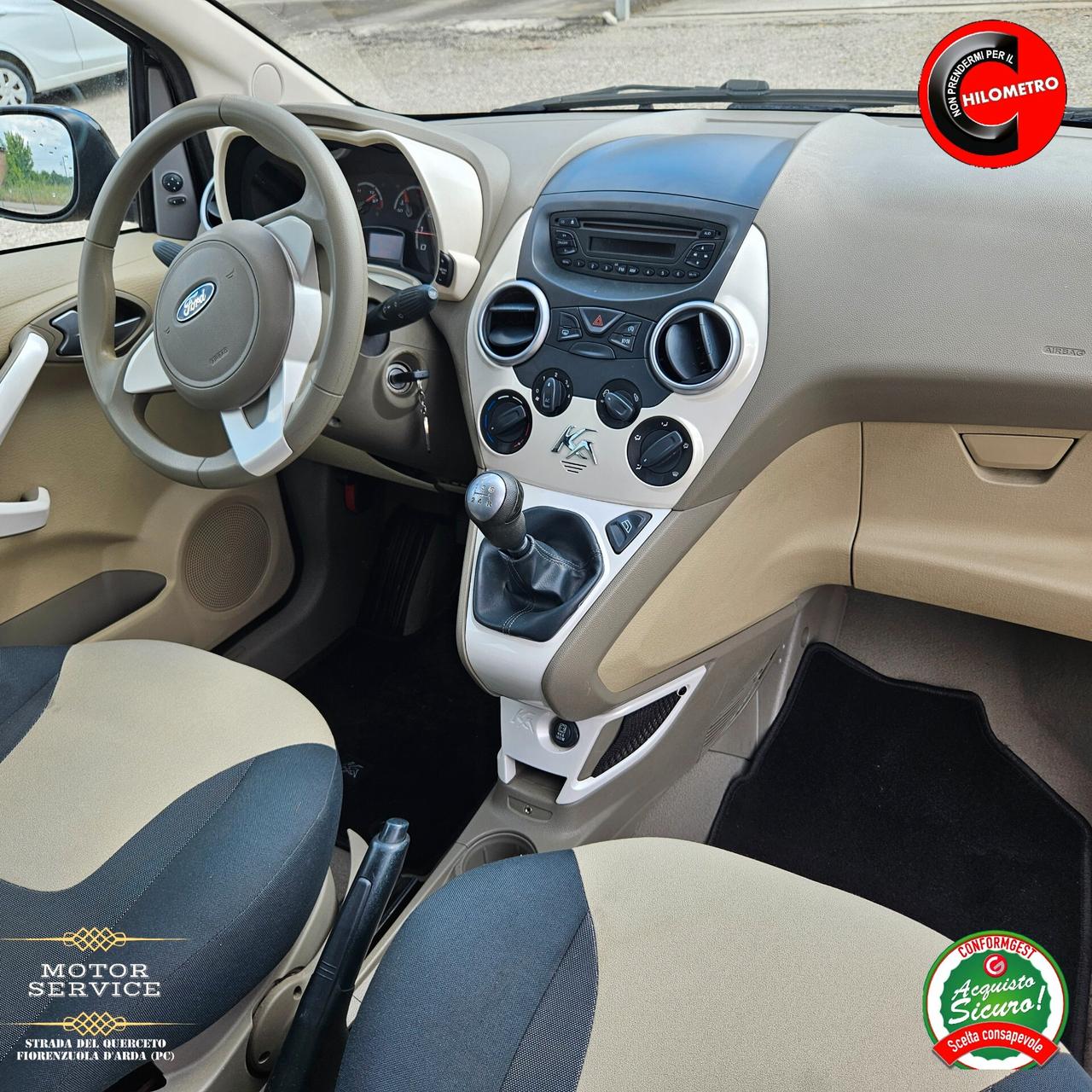 Ford Ka 1.2 8V 69CV pochi km documentabili da 59€ mese