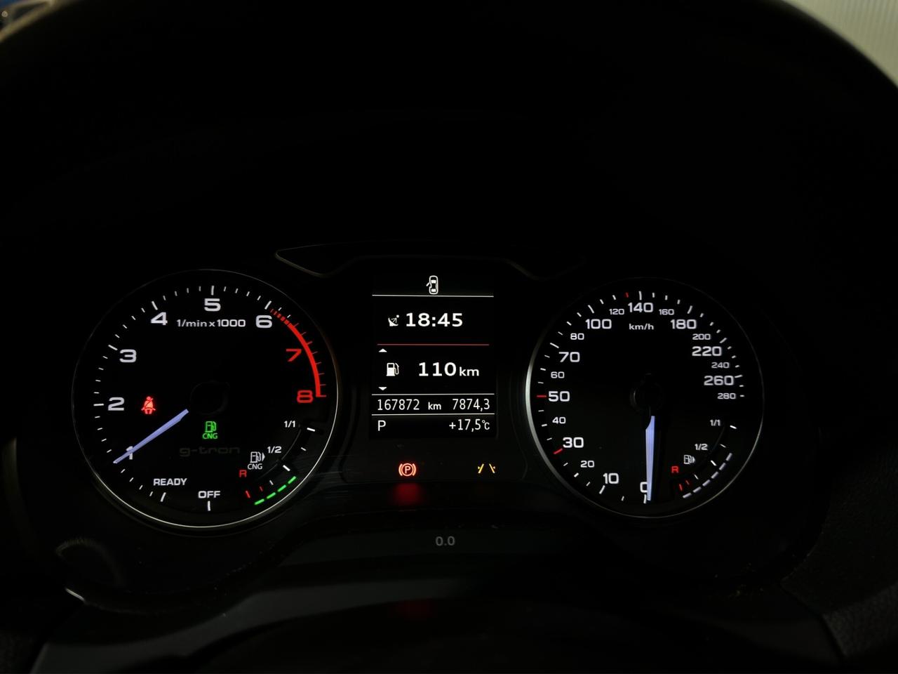 Audi A3 Sportback 30 1.5 g-tron Sport 131cv s-tronic