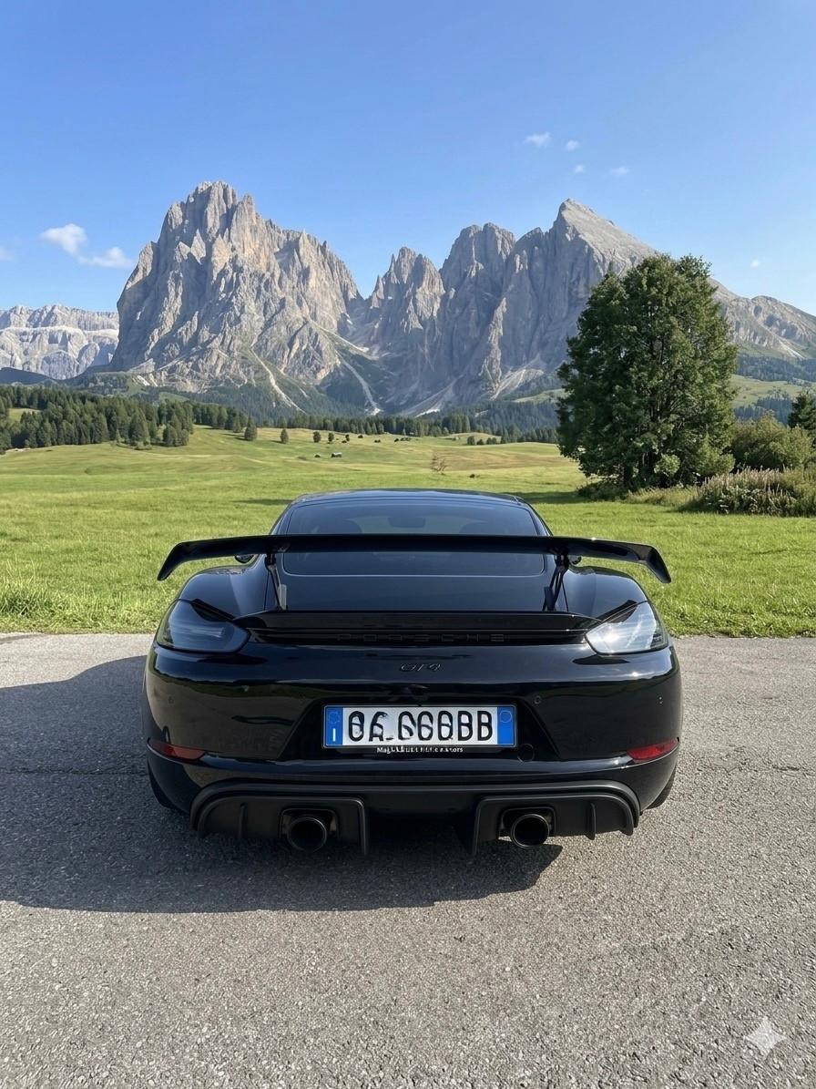 Porsche 718 Cayman 4.0 GT4 ITALIANA BOLLO PAGATO MAGGIO 2027 GARANZIA 12/36 MESI