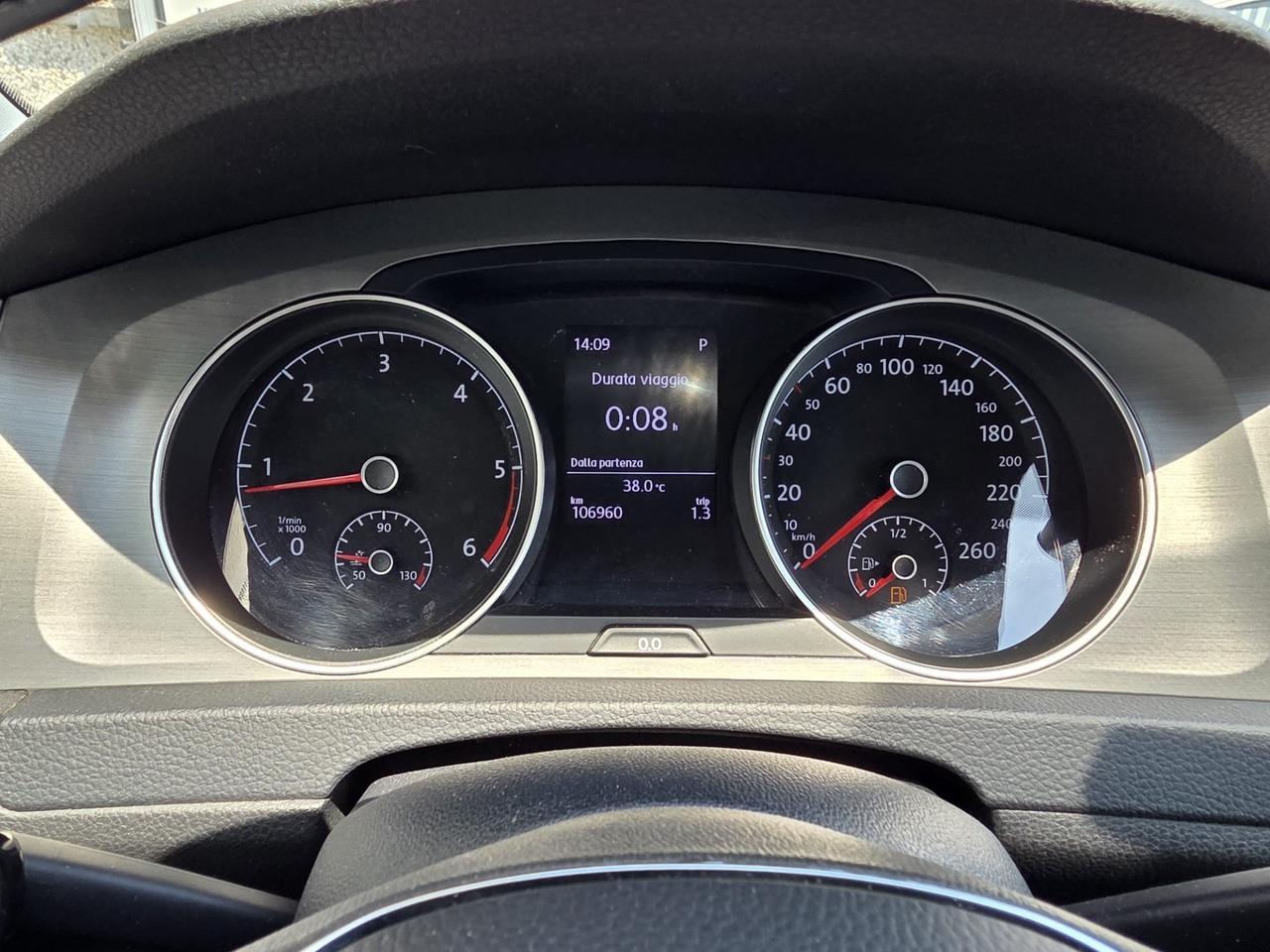 Volkswagen Golf Variant 1.6 TDI 110 CV AUTOMATICO Euro 6 B