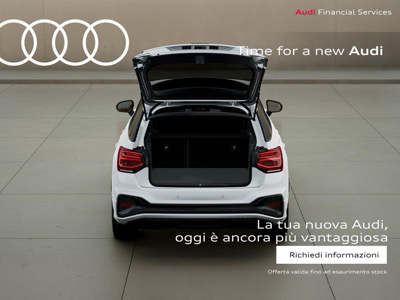 Audi Q2 35 1.5 tfsi identity black s-tronic