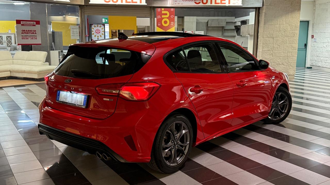 Ford Focus 1.0 EcoBoost Hybrid 125 CV ST-Line 2021 TETTO