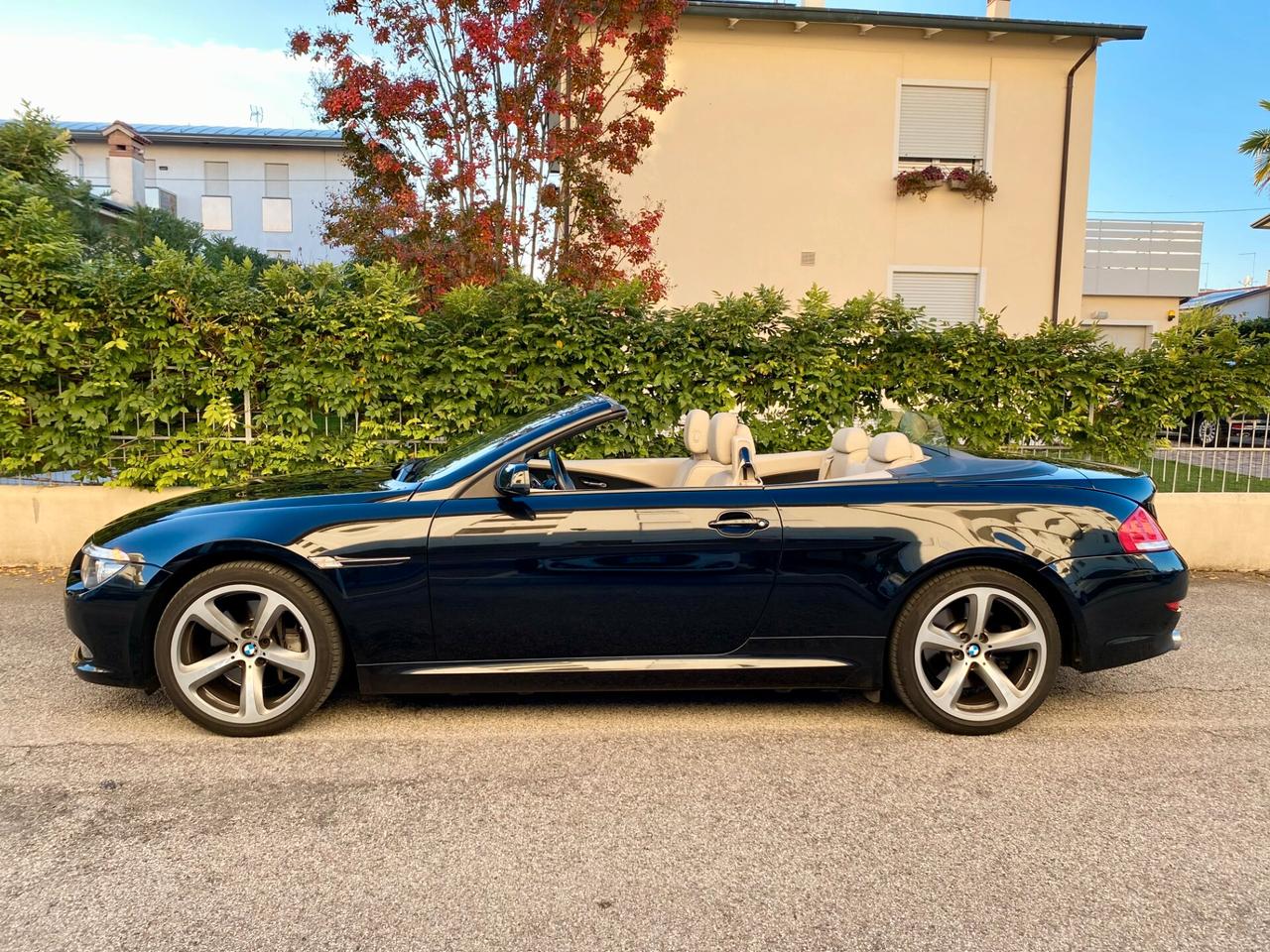 BMW Serie 635d Cabrio auto 286cv TAGLIANDI CERTIFICATI BMW