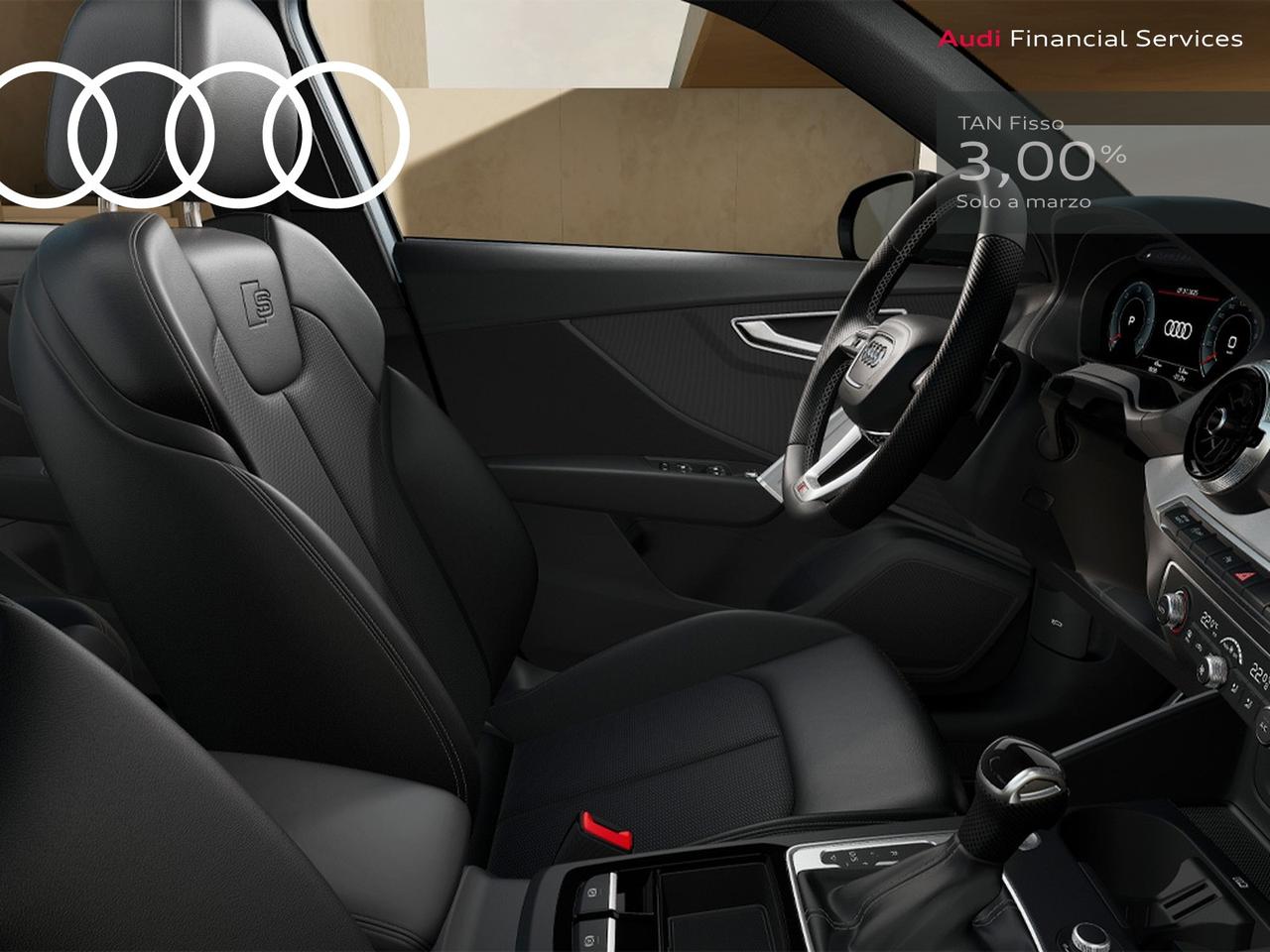 Audi Q2 35 2.0 tdi identity black quattro s-tronic