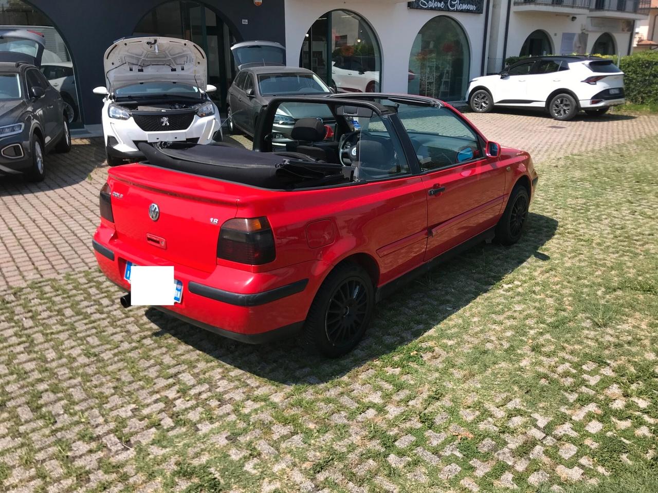 Volkswagen Golf Cabriolet Golf Cabriolet 1.8/75 CV METANO PER NEOPATENTATI DA AMATORE