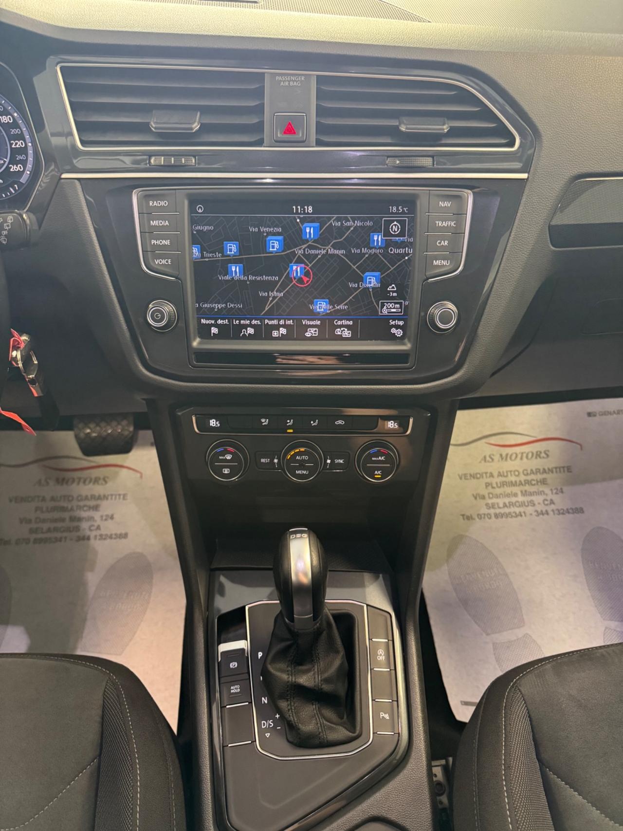 VW TIGUAN 2.0 TDI 150 CV DSG FINANZIABILE