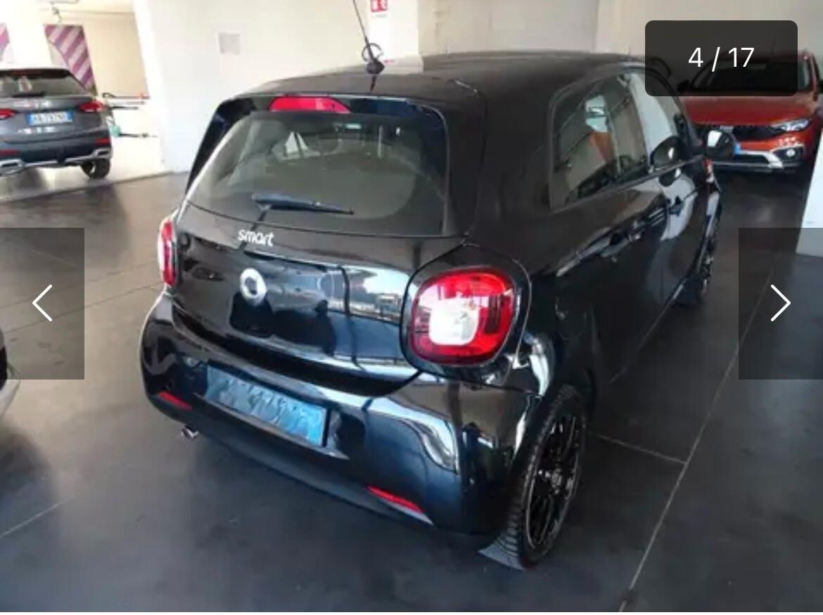 SMART FORFOUR 1000 BENZINA AUTOMATICA KM CERTIFICATI UNICO PROPRIETARIO 2016