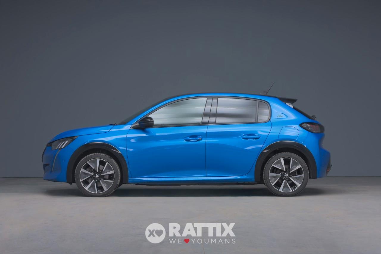 Peugeot e-208 motore elettrico 100kW GT